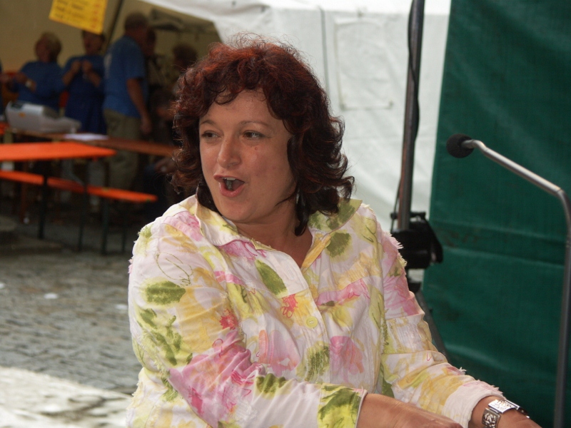 07.06.2009: Chor beim Maifest in Zwingenberg